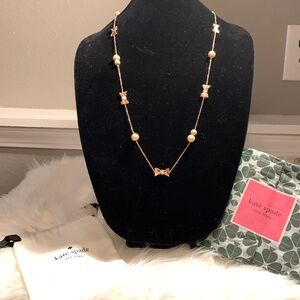 KATE SPADE NWOT ROSE GOLD 30” Necklace